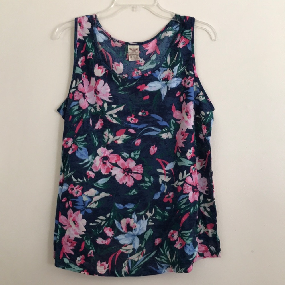 Floral tank top